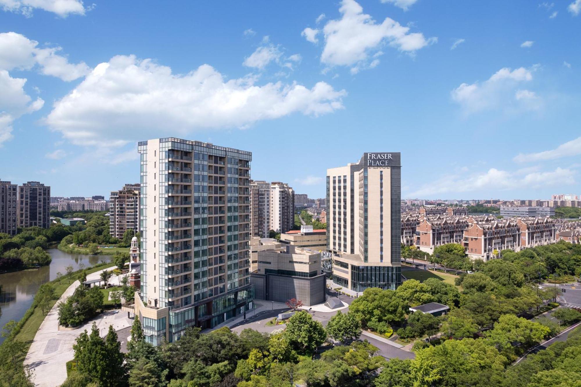 Fraser Place Wujiaochang Shanghai - Adjoin Business Center, Free Minibar Екстер'єр фото